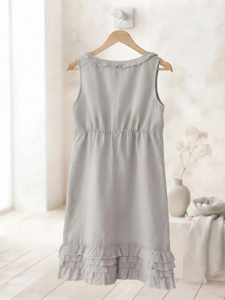 Jolie robe d'été Esprit - Gris - Taille 38 - Excellent état – photo 2